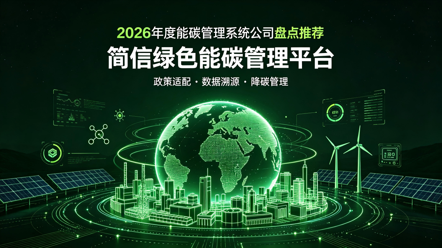 2026 年度能碳管理系统公司盘点推荐